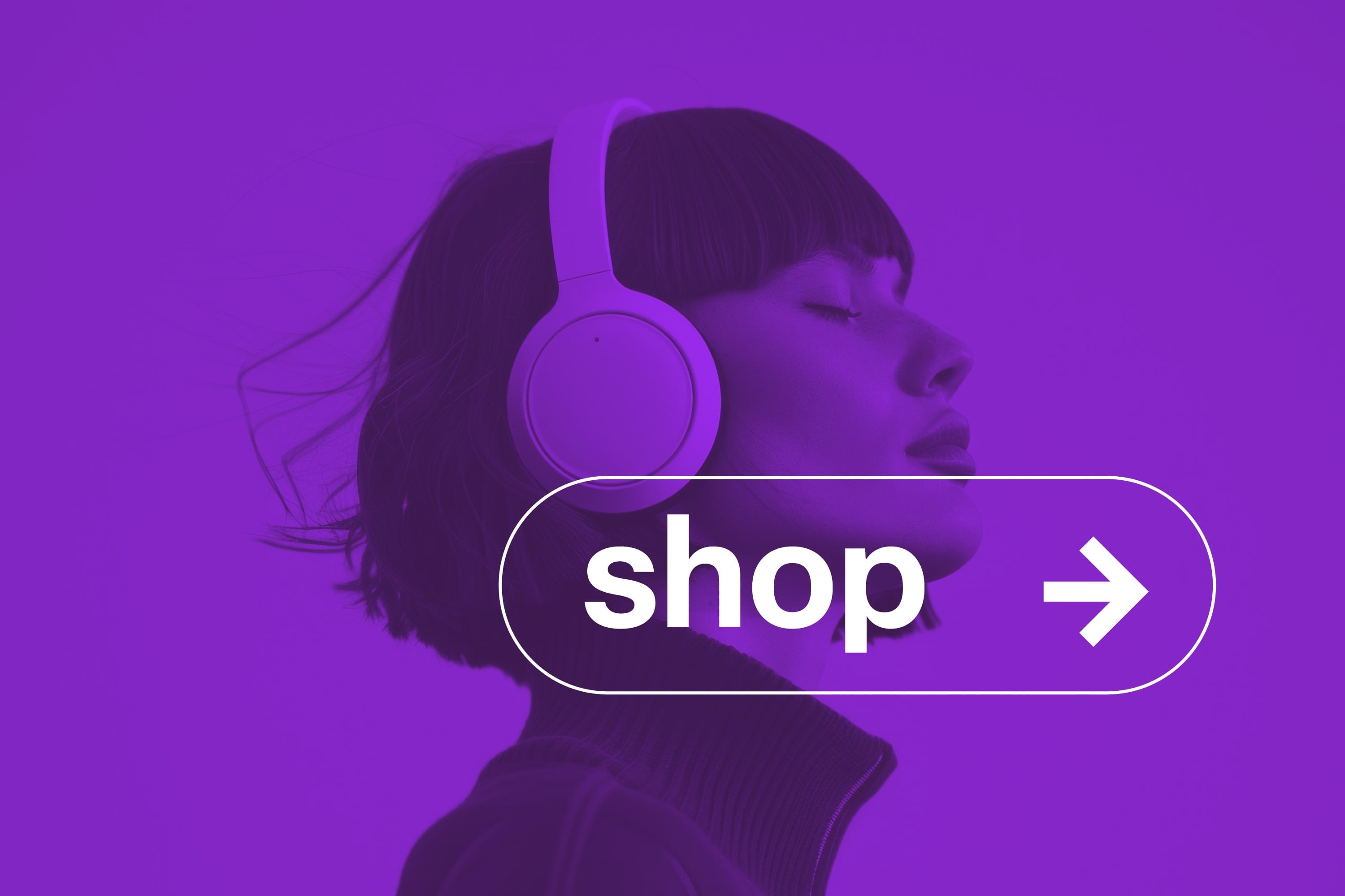 laptop showing fashion ecommerce checkout page purple toned